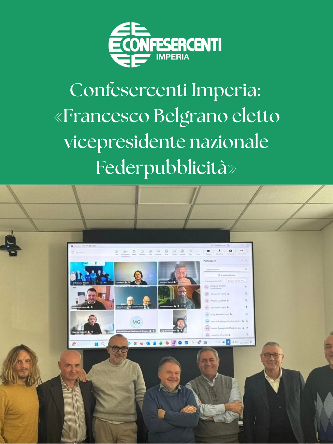 Francesco Belgrano nuovo vicepresidente nazionale Federpubblicità